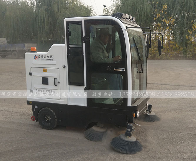 聖鑫水泥廠—宏瑞達2000S掃地車案例