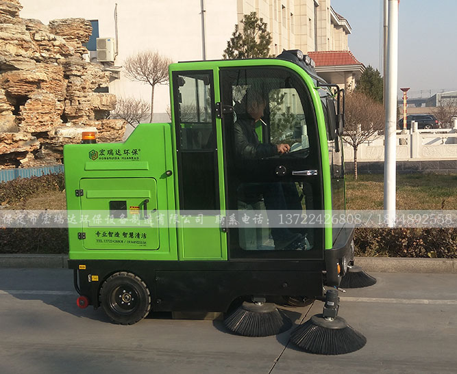 HRD—2000S雙風機掃地車—山西太谷盛德有色金屬有限公司案例
